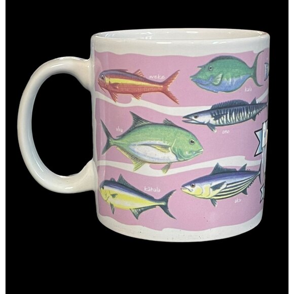 Rare 1999 Aloha Petroleum LTD Limited Edition Marine Life Mug Designed in Hawaii - Picture 4 of 9